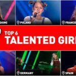 The most talented girls in The Voice Kids from Europe | TOP 6